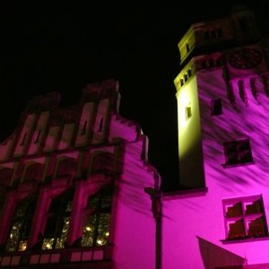 Altes Rathaus bei Nacht