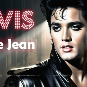 KÜNSTLICHE INTELLIGENZ+AI COVER+GITARRE+FOLK: Elvis Presley - Billie Jean (1982 Michael Jackson KI Cover)