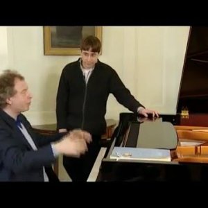 Schiff: Bach's Partita No.2 -- Childlike Simplicity - YouTube