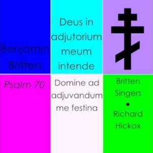 Britten: Deus in adjutorium meum intende (Psalm 70) - YouTube