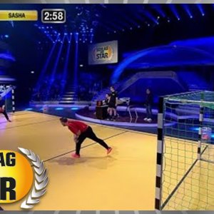 WETTSPIEL+SCHLAG DEN STAR: Sasha vs Tim Mäzer: Spiel 8 - Handball (DE 02/2019)