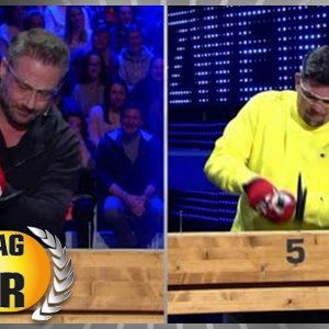 WETTSPIEL+SCHLAG DEN STAR: Sasha vs Tim Mäzer: Spiel 1 - Nageln-Zweikampf (DE 02/2019)