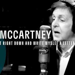 POP+JAZZ: Paul McCartney - I'm Gonna Sit Right Down And Write Myself A Letter (Live Kisses) (UK 2012)