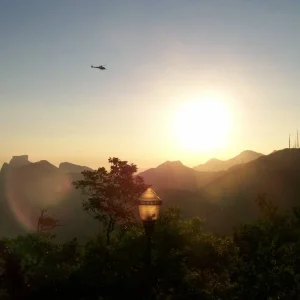 Sunset in Rio