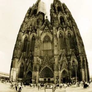 Klner Dom Sepia Nr. 28a