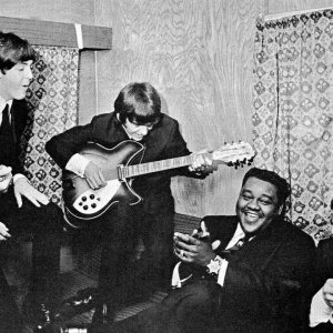 POP+SCHLAGER+ROCK'N'ROLL+HAPPY+KIDS+BEATLES-COVER: Fats Domino - Lady Madonna (US 1968)