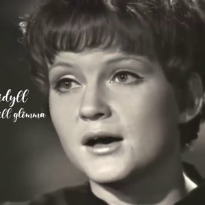 POP+FOLK+SCHLAGER+COVER+HAPPY+FEMALE+RARE+SCHWEDEN: Anna-Lena Löfgren - Lyckliga Gatan (Il Ragazzo della Via Gluck) (SE 1967)