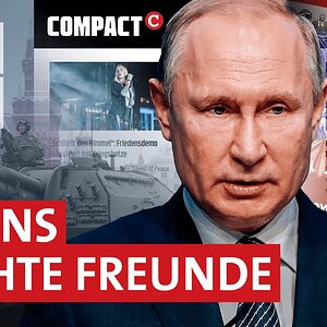 Corona-Leugner und Rechtsextreme: Treu an Putins Seite – MONITOR