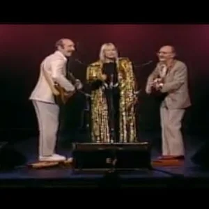 LIVE+FOLK+POP+CHOR+TRIO+FEMALE: Peter, Paul and Mary - Puff, the Magic Dragon (25th Anniversary Concert 1986)