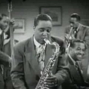 SWING+JAZZ+BOOGIE+GROOVE+SHORT-FILM+MUSICAL: Louis Jordan and his Tympany Five - Caldonia (US 1945)