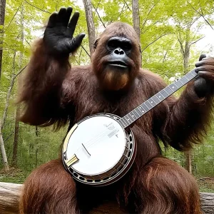 KI+AI+SONG+COUNTRY+POP: Bigfoot - Born to be Bushy | Google Veo 3