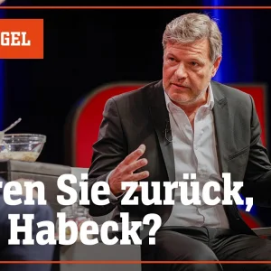 Ist unsere Welt aus den Fugen? Robert Habeck im Spitzengespräch live auf der Bühne | DER SPIEGEL