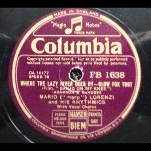Where the lazy river goes by - Mario "Harp" Lorenzi and his Rhythmics - YouTube