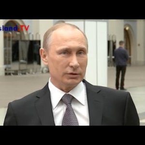 Putin nach TV-Fragestunde auf deutsch - YouTube