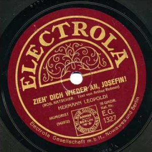 Zieh' dich wieder an, Josefin! (Hermann Leopoldi, 1929) - YouTube