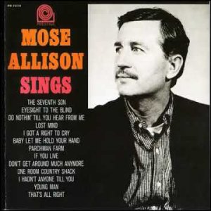 JAZZ+SWING+COOL: Mose Allison - Sings (US 1957-1959)