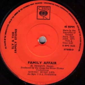 RHYTHM-BOX+POP+DISCO+SOUL+GROOVE: Sly & The Family Stone - Family Affair (US 1971)