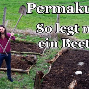 Permakultur - So legt man ein Gemüsebeet an. Ganz einfach und ohne Kosten! - YouTube