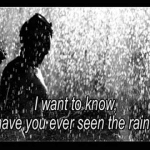 Have You Ever Seen The Rain - Creedence Clearwater Revival - letra / lyrics - YouTube