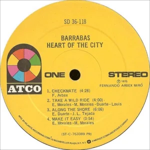 SOFT+DISCO+SOUL+FUNKY+POP+GROOVE+BALLADE: Barrabas - Along the Shore (ES 1975)