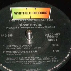 DISCO+GROOVE+DANCE+FUNK+FEMALE: Rose Royce - Do Your Dance (US 1977)