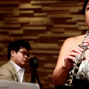 Joseph Horovitz - Sonatina for clarinet & piano / 2nd mov.