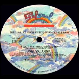DISCO+GROOVE: Instant Funk - Got My Mind Made Up (US 1978 Disco Version)