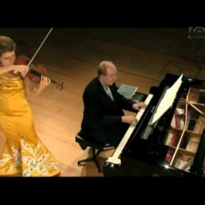 KLASSIK+DERB: Mozart, Violinsonate F Dur KV 547   Anne Sophie Mutter Violine), Lambert Orkis (Klavier)
