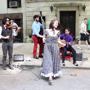 CHANSON+SWING+GIPSY+MANOUCHE: Avalon Jazz Band - J'ai ta main (Charles Trenet) (LIVE NEW YORK 2013)