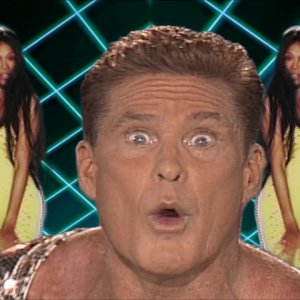 POP+DISCO+SATIRE: David Hasselhoff (Zardu Hasselfrau) - "Guardians' Inferno" | Marvel Studios Vol. 2 (US 2017)