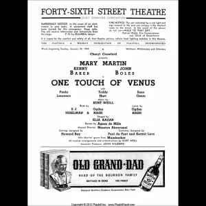 Medium 'MUSICAL+SOUND TRACK+FEMALE: Mary Martin - One Touch of Venus (Kurt Weill) (US 1943)' in der Kategorie 'Musikvideos'