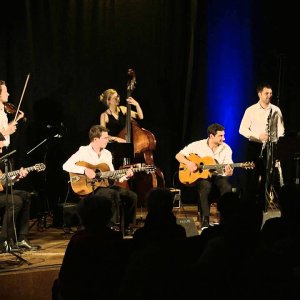 SWING+GIPSY+GITANE: Monaco Swing Ensemble & Diknu Schneeberger - Monaco Franze (AT/DE 2016)
