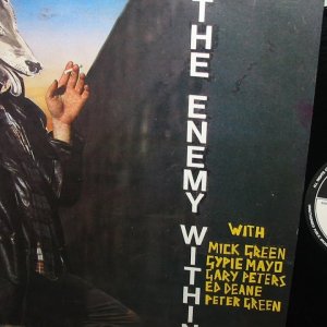 BLUES+TALK+ELECTRONIC+SYNTH+ROCK: The Enemy Within - A Touch Of Sunburn (UK 1986)