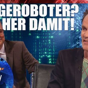 HEUTE-SHOW: Werden Roboter uns ersetzen? Antworten von Olaf Schubert | heute-show vom 27.04.2018