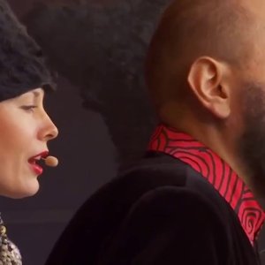 LIVE+FOLK+WORLD+MUSIC+FEMALE: DakhaBrakha (Ukraine) - Live at Glastonbury (UK 2016)