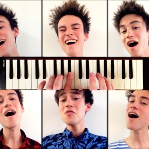 ACAPELLA+VOCAL+CHORUS+MULTITRACK: Jacob Collier - Flintstones Theme Song (UK 2016)