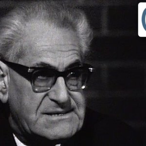 IN-MEMORIAM+TALK+DISKUSSION+NAZI-ANKLÄGER+FASCHISMUS+STAATSANWALT: Fritz Bauer (1903-1968) im Frankfurter Kellerklub 1964