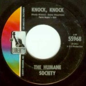 POP+BEAT+GARAGE+EARLY-PUNK+SATIRE: The Humane Society - Knock, Knock (US 1967)