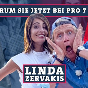 SMALL-TALK+TRATSCH+REPORT+BESUCH+TREFFEN+INTERVIEW: Moderatorin Linda Zervakis - Lindi from the Block | Kurzstrecke mit Pierre M. Krause (SWR 06.2021)
