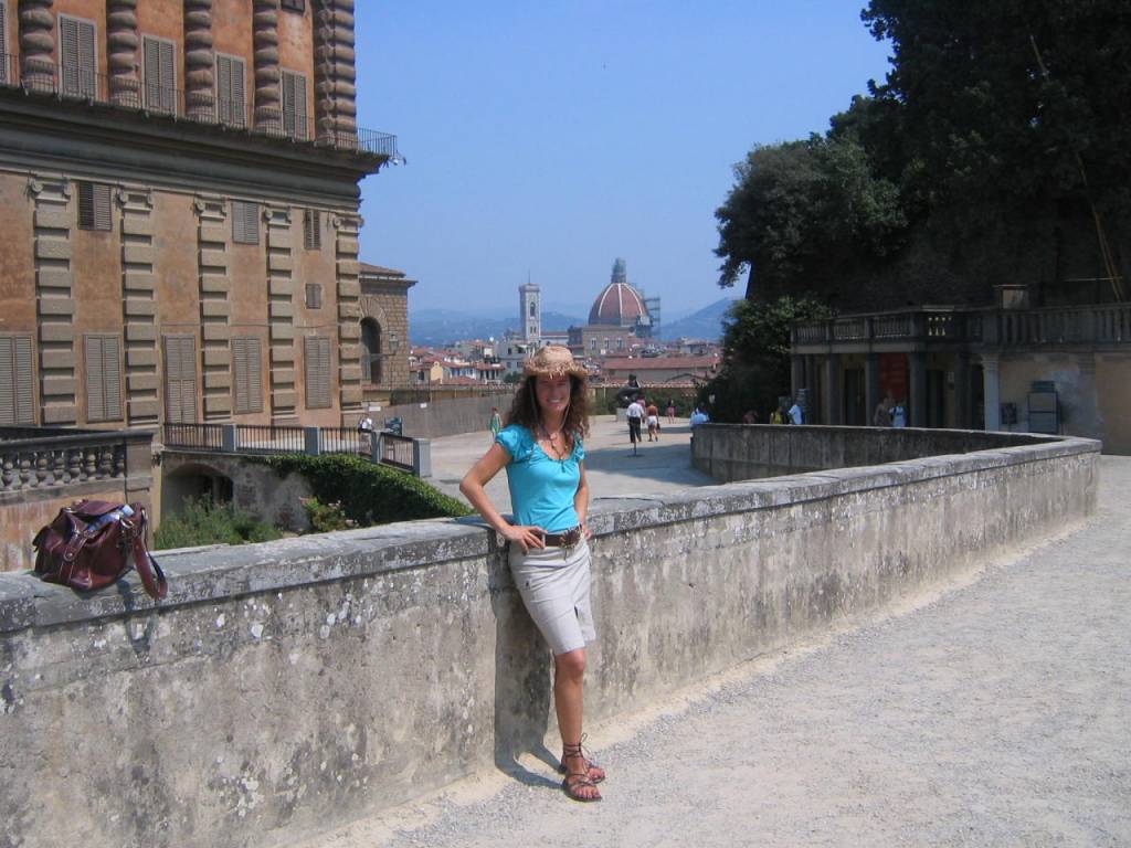 Firenze von den Boboli-Grten aus