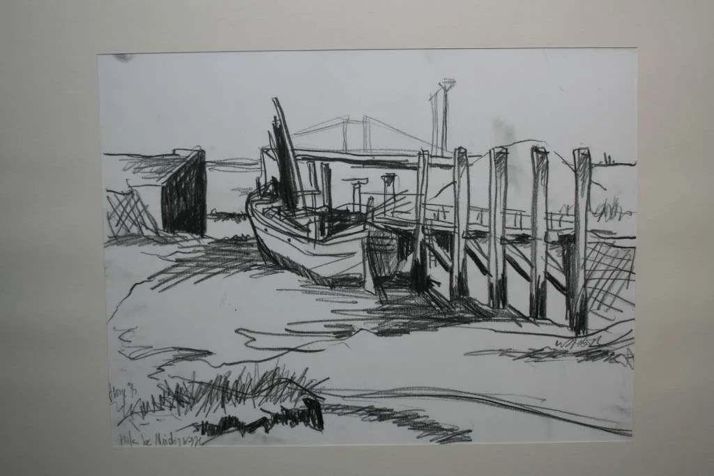 hooge hafen bei niedrigwasser