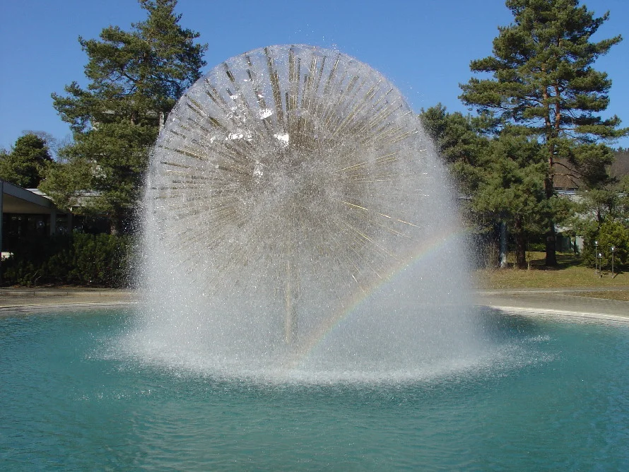Pusteblume mit Regenbogen